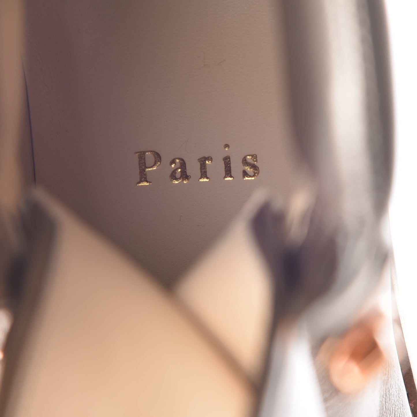 Metallic Calfskin Who Runs Flat Boots 38 Colombe
