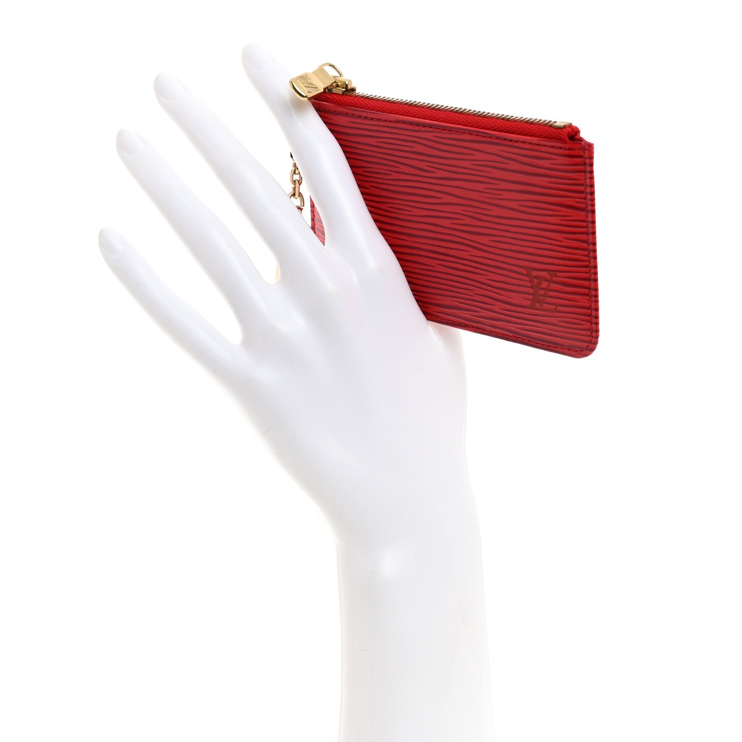 Louis Vuitton Epi Key Pouch Castillan Red 2 of 6