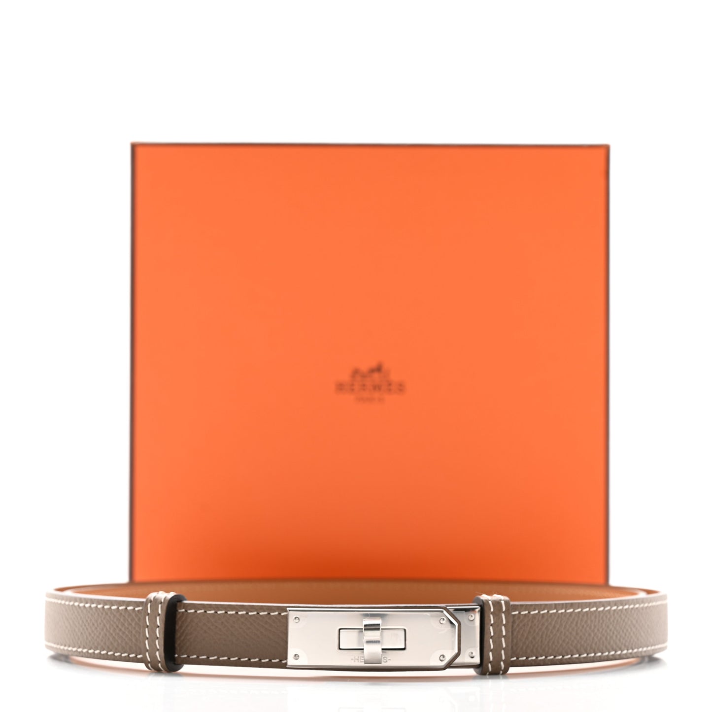 Epsom Kelly Belt Etoupe