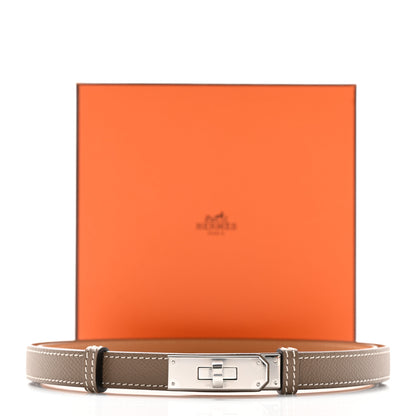 Hermes Epsom Kelly Belt Etoupe 5 of 5