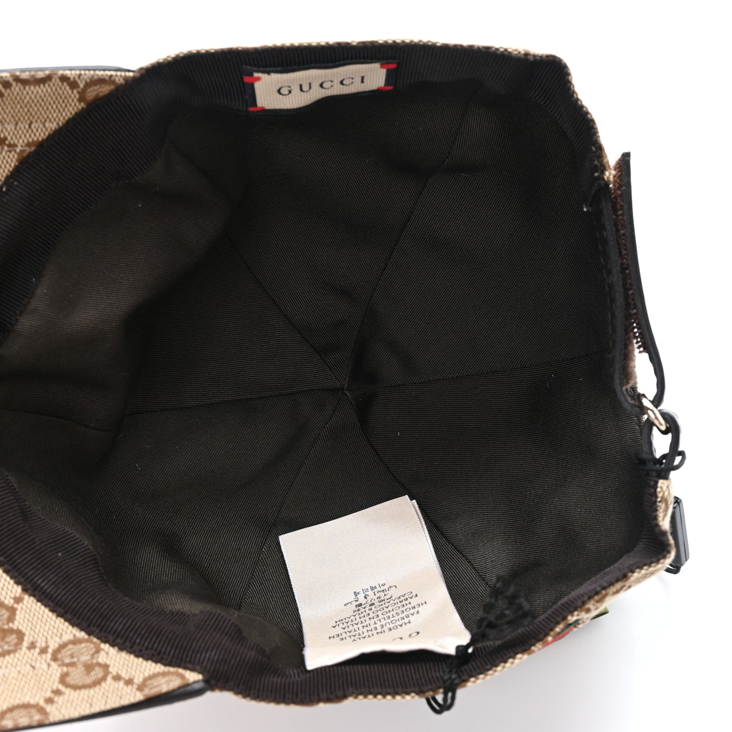 Monogram Web Baseball Hat XL Beige Cocoa