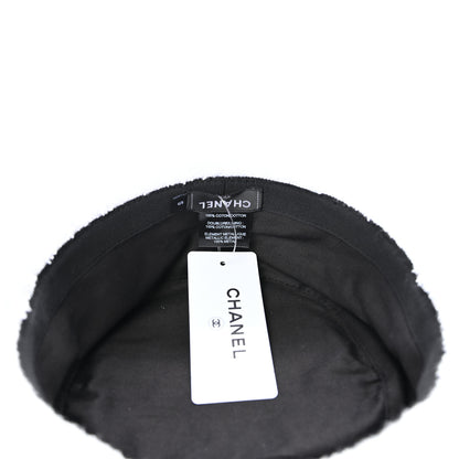 Chanel Terry Cloth CC Bucket Hat S White 8 of 9