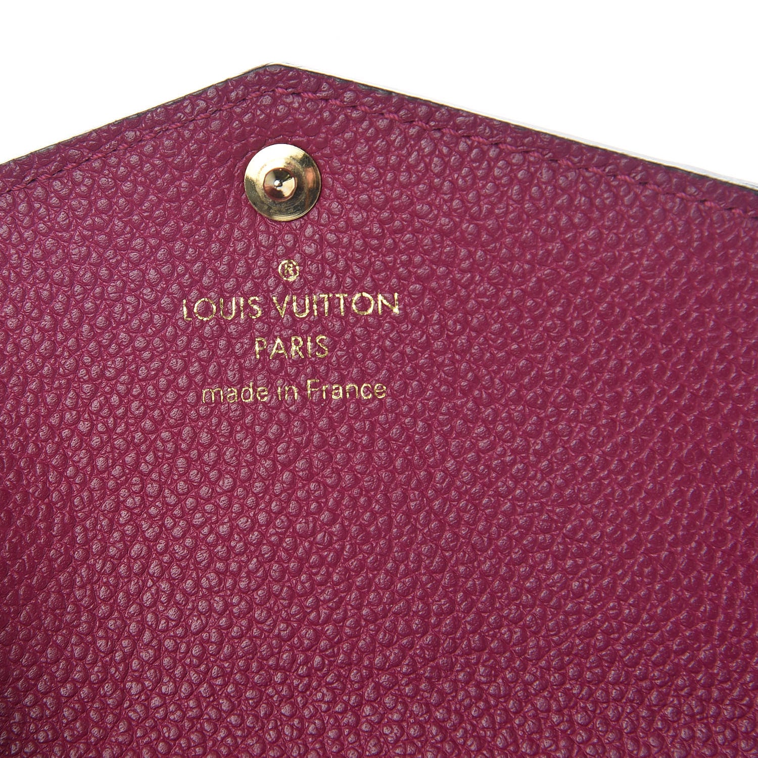 Louis Vuitton Empreinte Key Pouch Grape 6 of 7