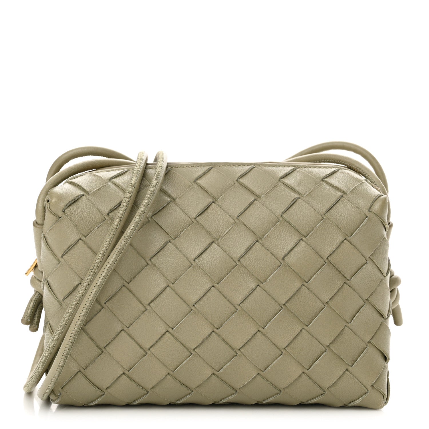 Bottega Veneta Nappa Intrecciato Mini Loop Camera Bag Travertine 1 of 9