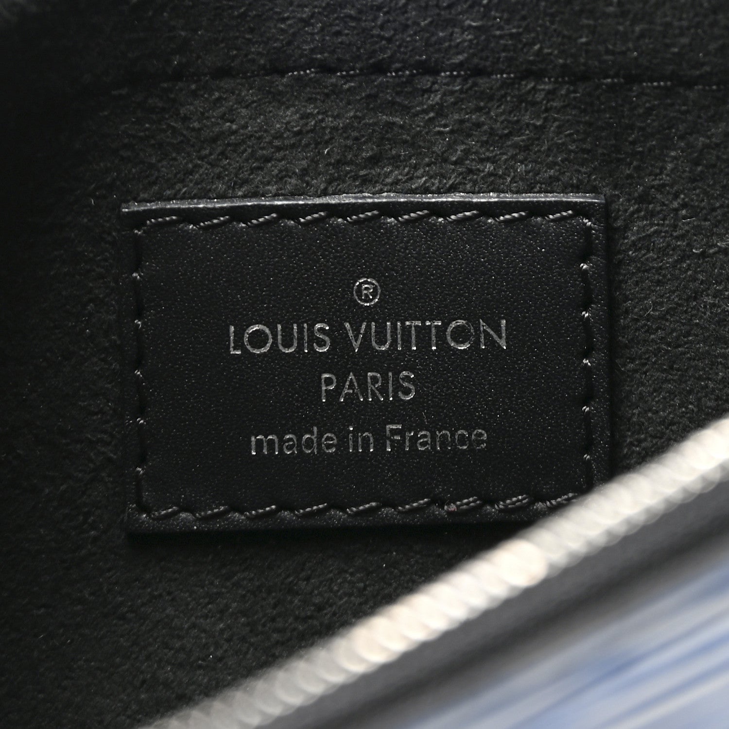 Louis Vuitton Epi Neverfull Pochette MM Denim Light 5 of 6