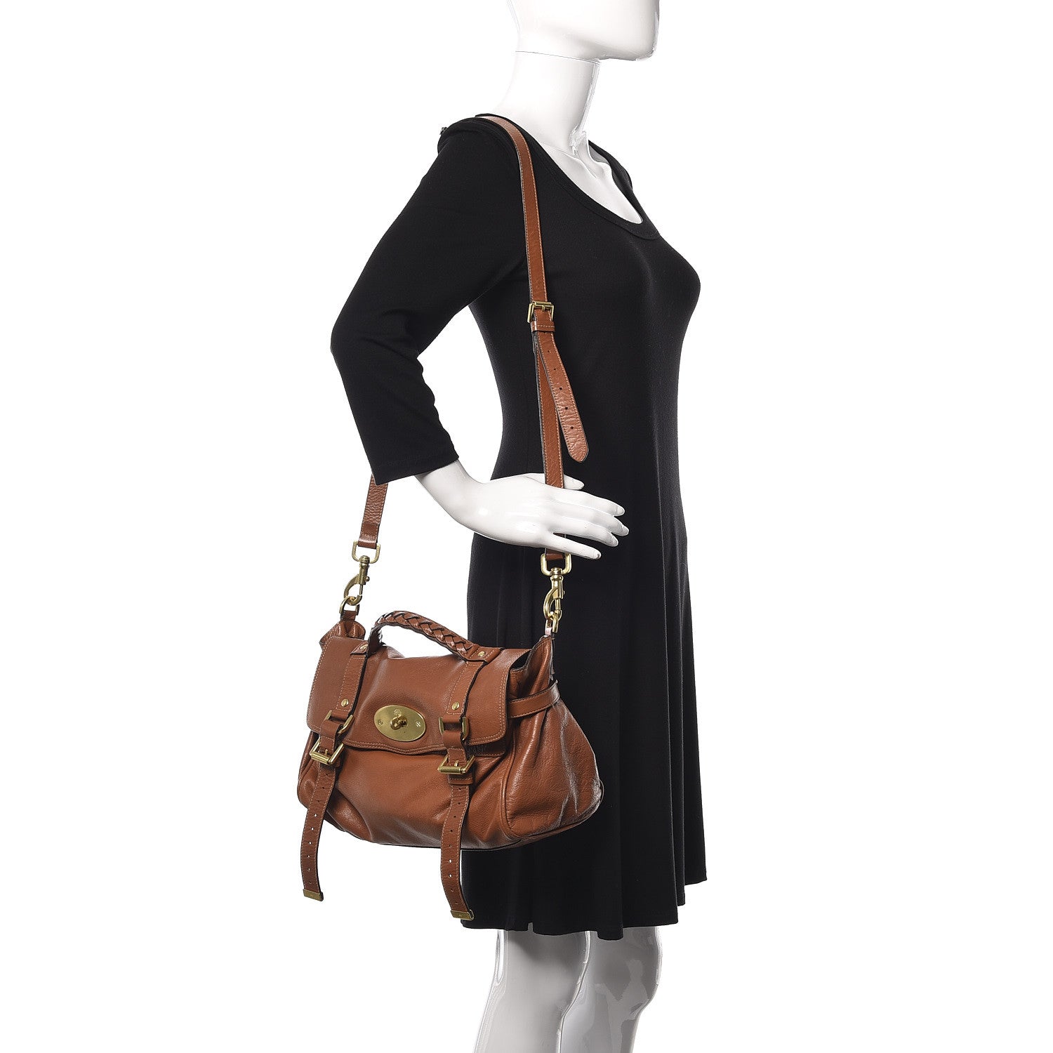 Mulberry Soft Buffalo Medium Alexa Oak 2 of 11