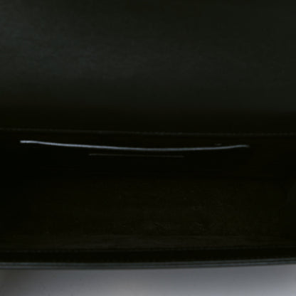 Saint Laurent Smooth Calfskin Medium Classic Monogram Kate Tassel Satchel Black 4 of 4