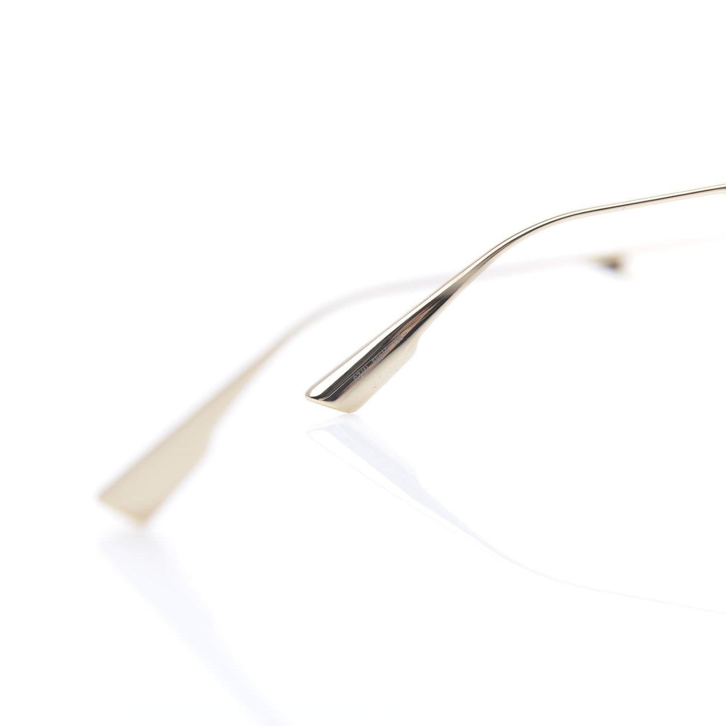 Square 30 Montaigne Sunglasses White