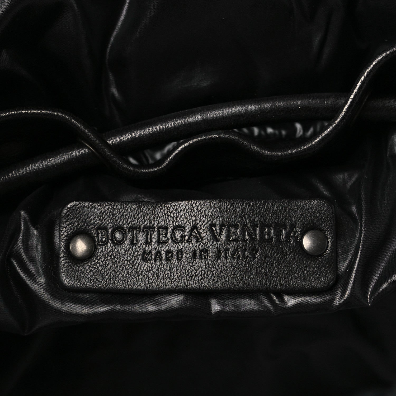 Bottega Veneta Nylon Calfskin Spinnaker Backpack Black 7 of 8
