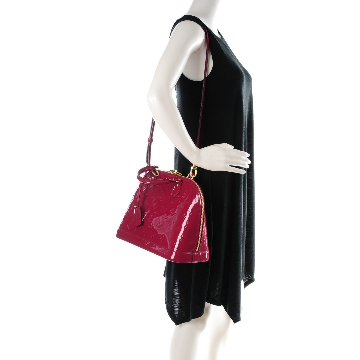 Louis Vuitton Vernis Alma PM Rose Indien 2 of 7