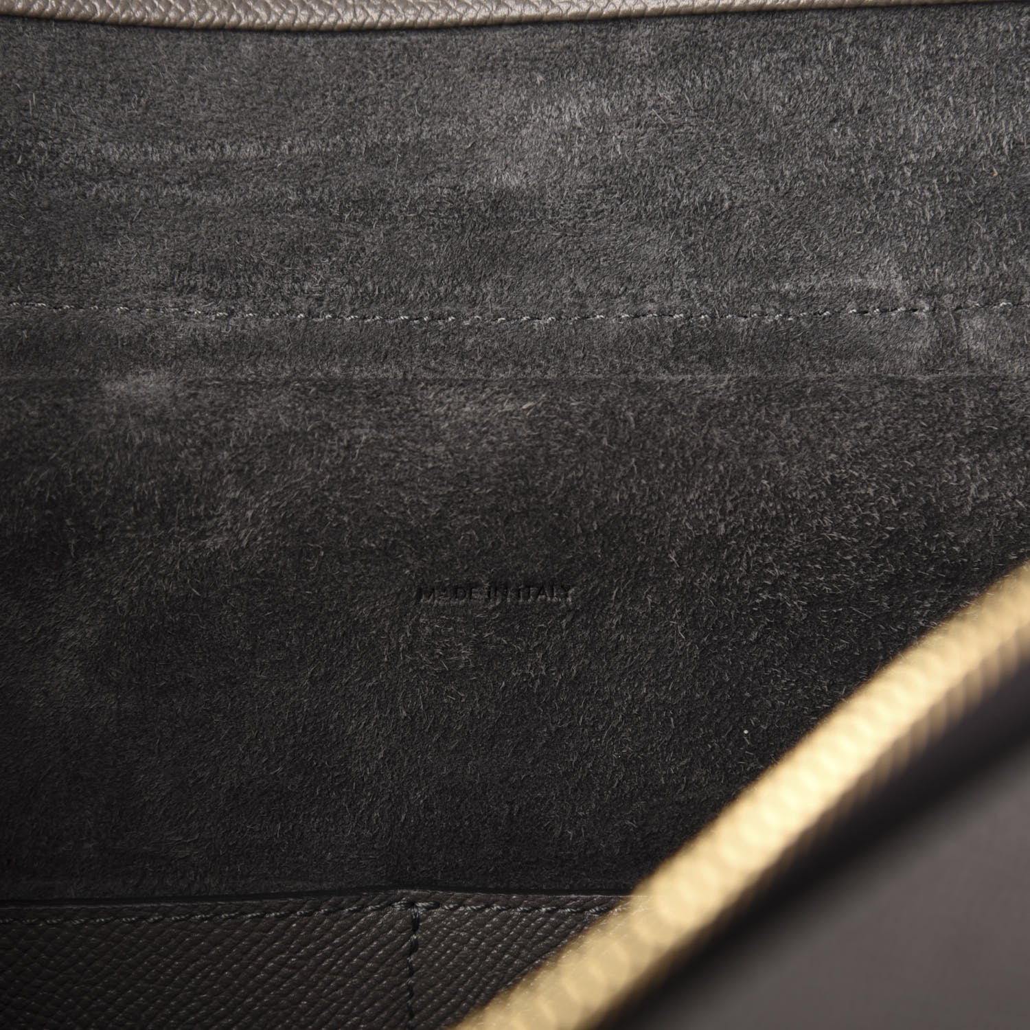 Celine Grained Calfskin Mini Belt Bag Grey 6 of 12