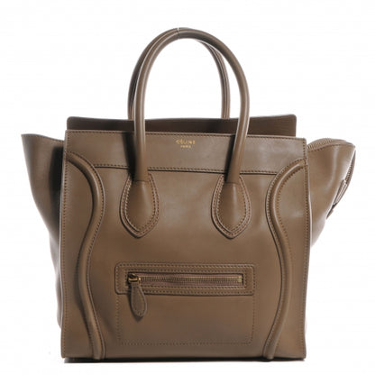 Celine Smooth Calfskin Mini Luggage Camel 1 of 9