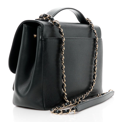 Chanel Caviar Quilted Large Business Affinity Flap Black 3 of 11