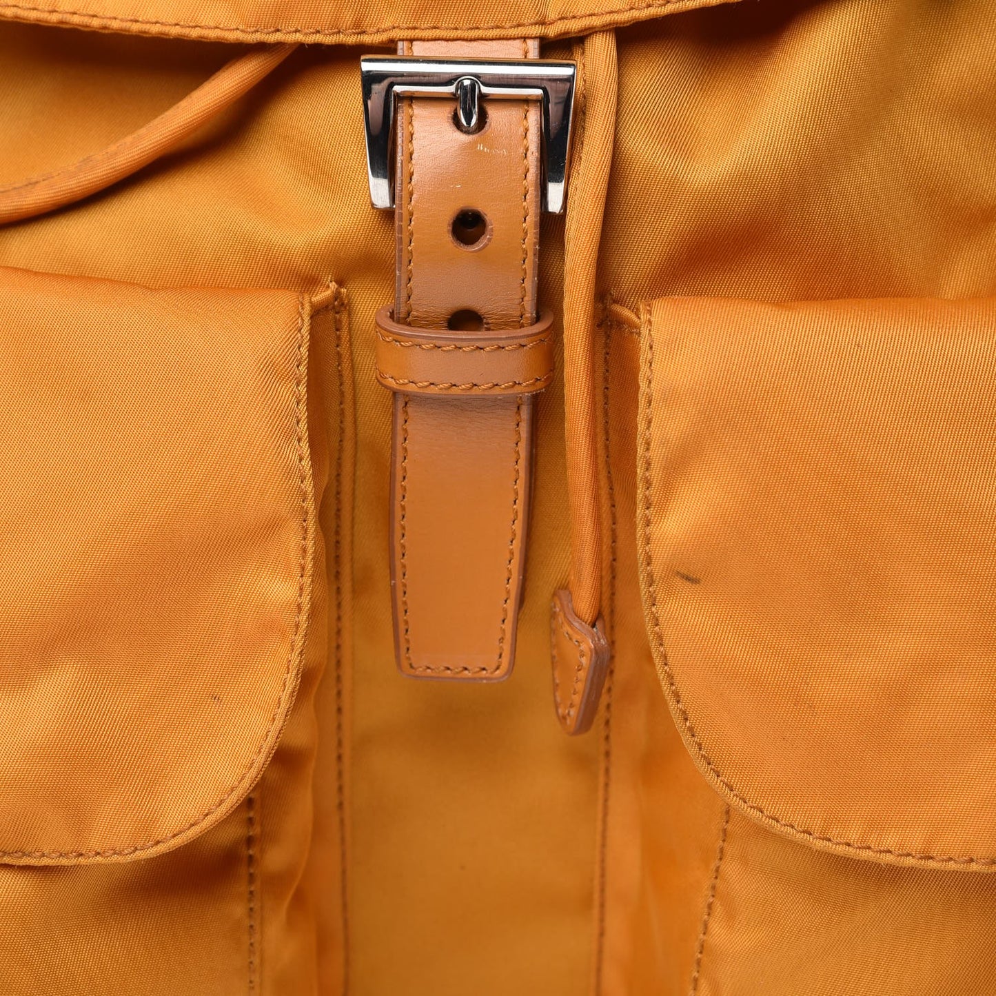 Tessuto Nylon Vela Backpack Ambra
