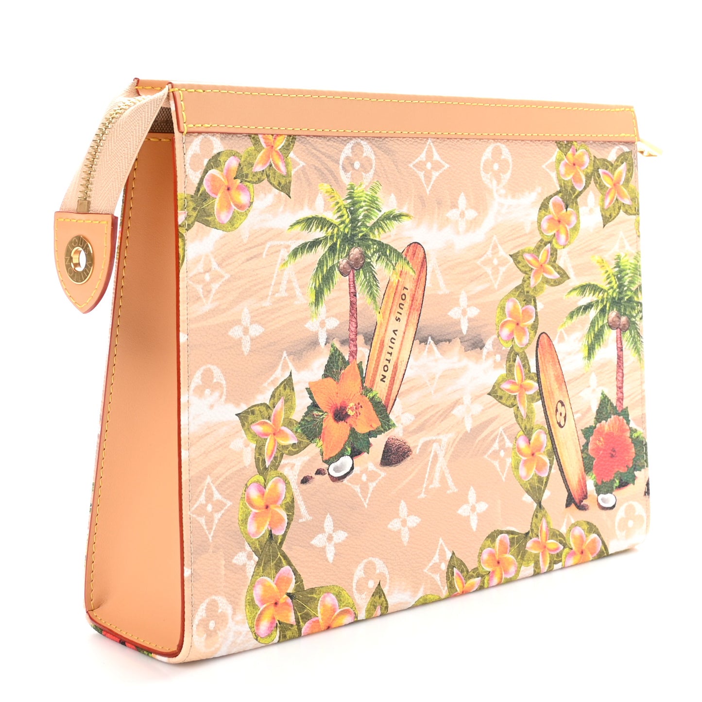 Monogram Surfin' Pochette Voyage Sand