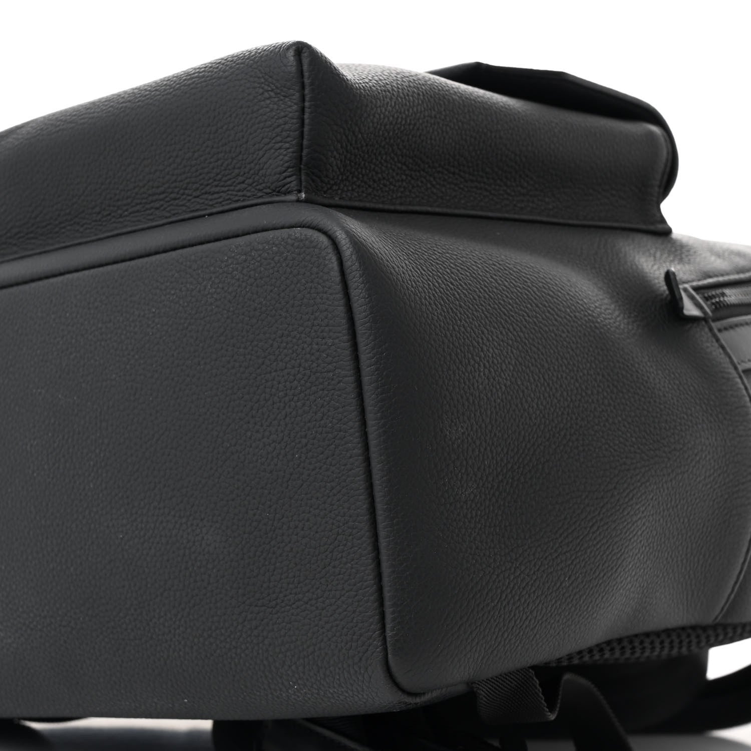 Louis Vuitton Grained Calfskin Aerogram Takeoff Backpack Black 9 of 9