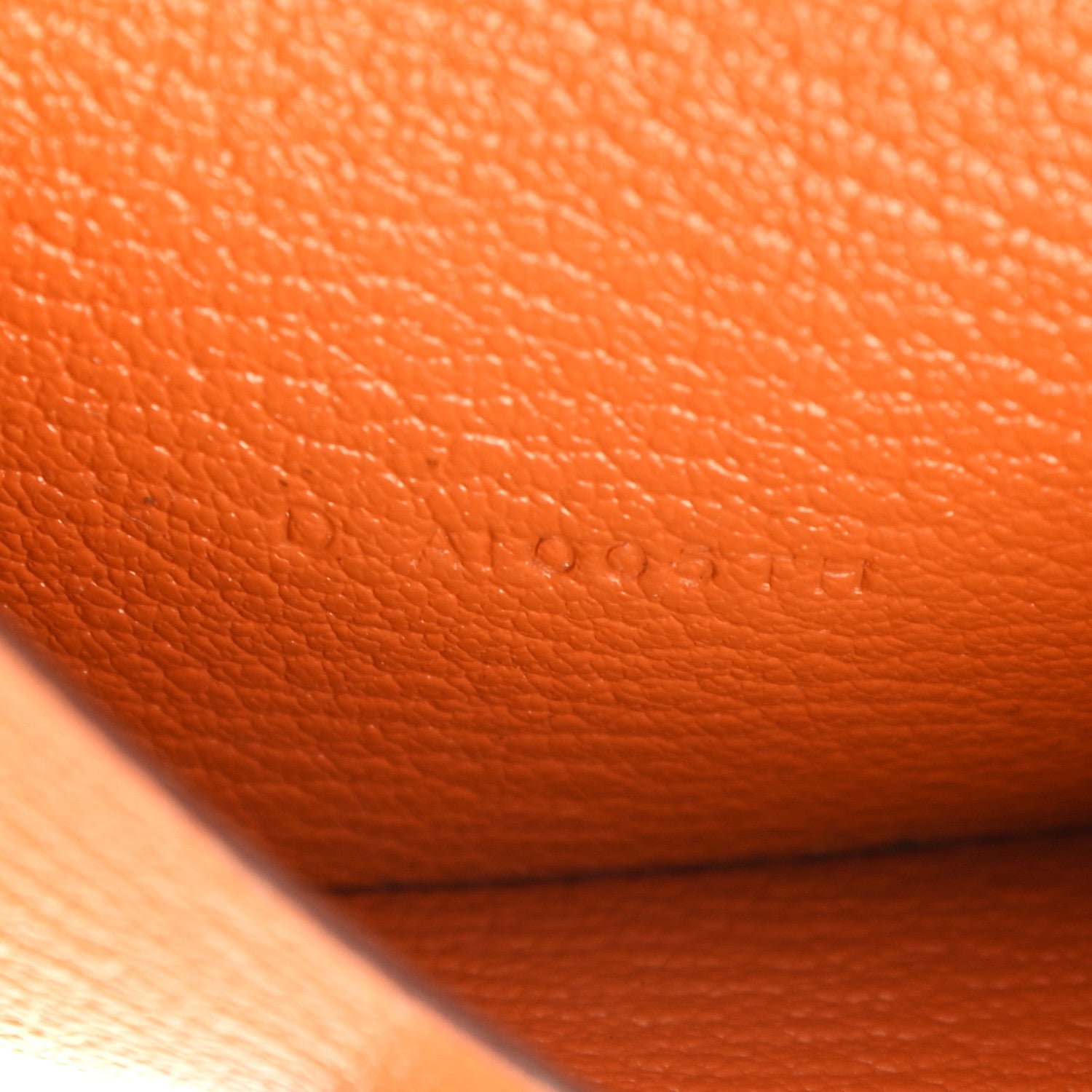 Hermes Chevre Mysore Mini Bearn Wallet Abricot 7 of 7