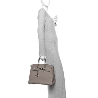 Hermes Togo Birkin 35 Gris Asphalte 2 of 10