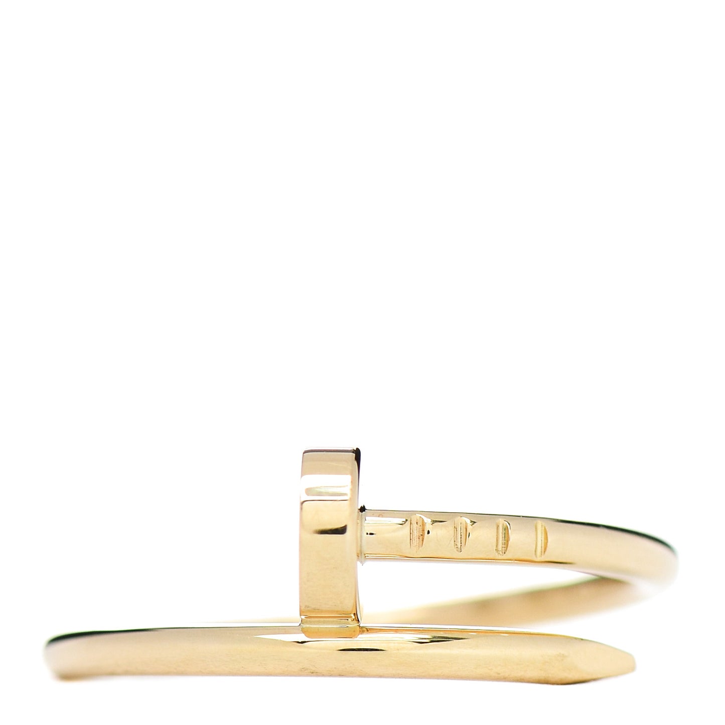 18K Yellow Gold Small Juste Un Clou Ring 55 7.25