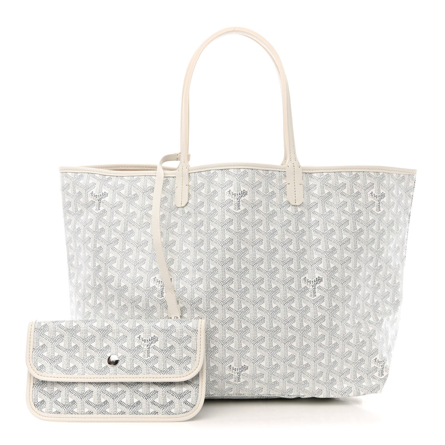 Goyard Goyardine Saint Louis PM White 1 of 11