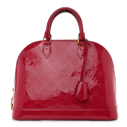 Louis Vuitton Vernis Alma PM Rose Indien 1 of 10