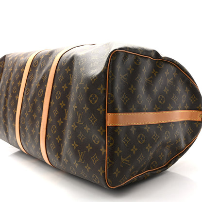Louis Vuitton Monogram Keepall Bandouliere 60 8 of 8