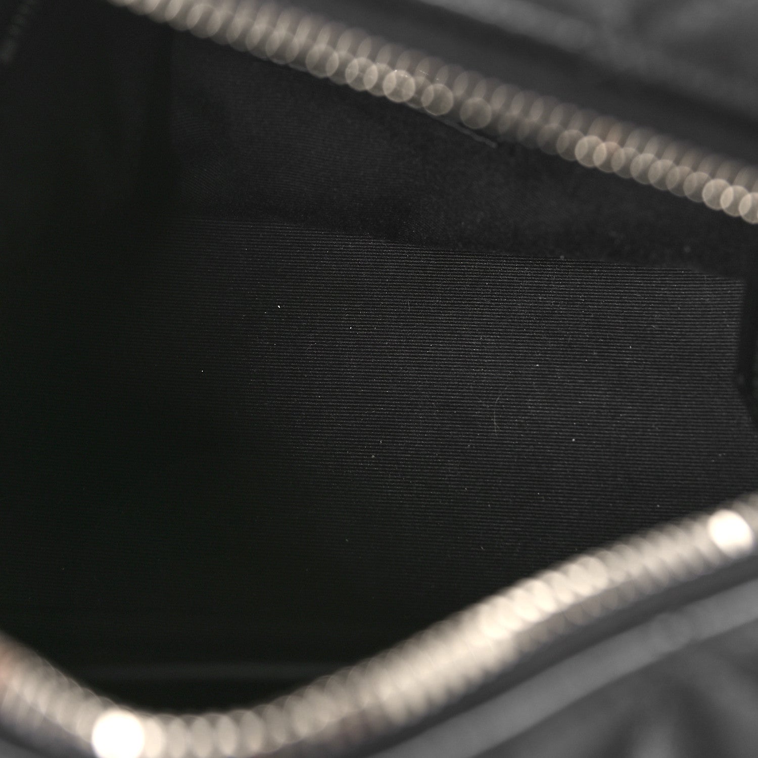 Saint Laurent Calfskin Y Quilted Monogram Small Loulou Bowling Bag Black 5 of 9