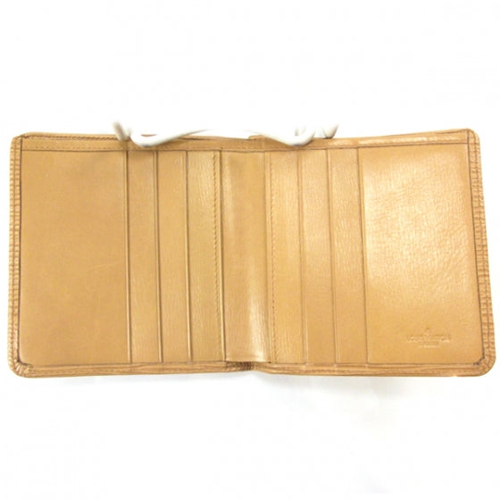 Louis Vuitton Epi Billfold Wallet Gold 4 of 6
