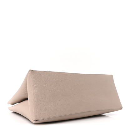 Louis Vuitton Grained Calfskin Lockme Shopper Greige 4 of 9