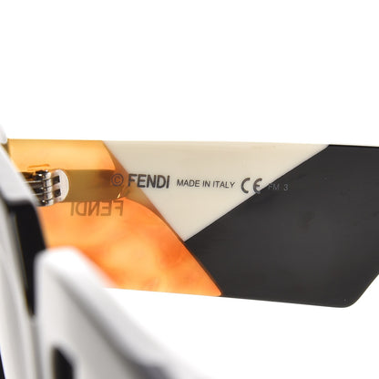 Fendi Facets Square Sunglasses FF 0263/S Black 6 of 18