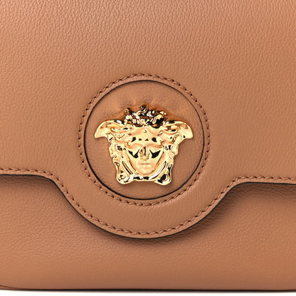 Versace Vitello Medusa Clutch Bag Brown 10 of 12