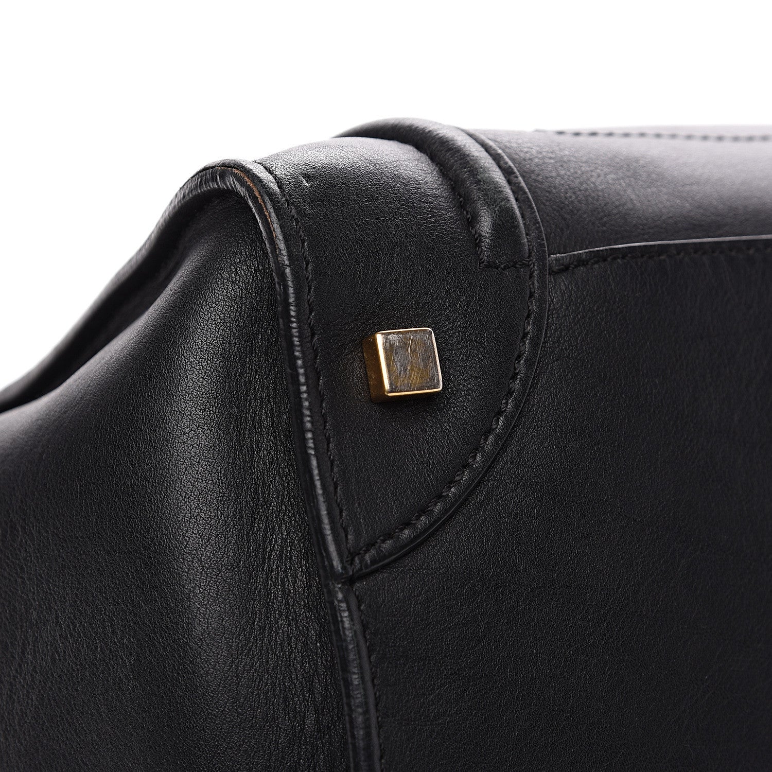 Celine Smooth Calfskin Mini Luggage Black 12 of 20