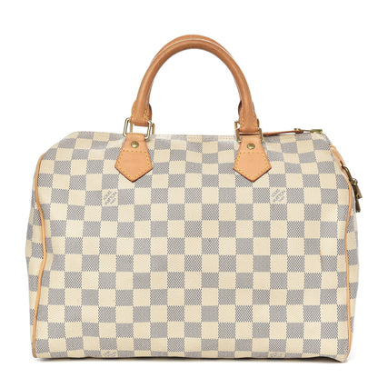 Louis Vuitton Damier Azur Speedy 30 1 of 15