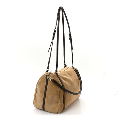 Louis Vuitton Suede Monogram Express MM Hazelnut 3 of 11