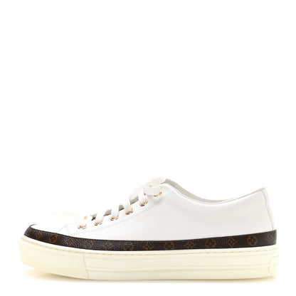 Louis Vuitton Monogram Womens Stellar Sneakers 39.5 White 1 of 9