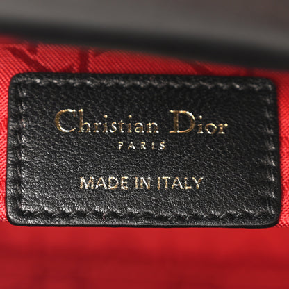 Christian Dior Lambskin Cannage Small My ABCDior Lady Dior Black 7 of 10