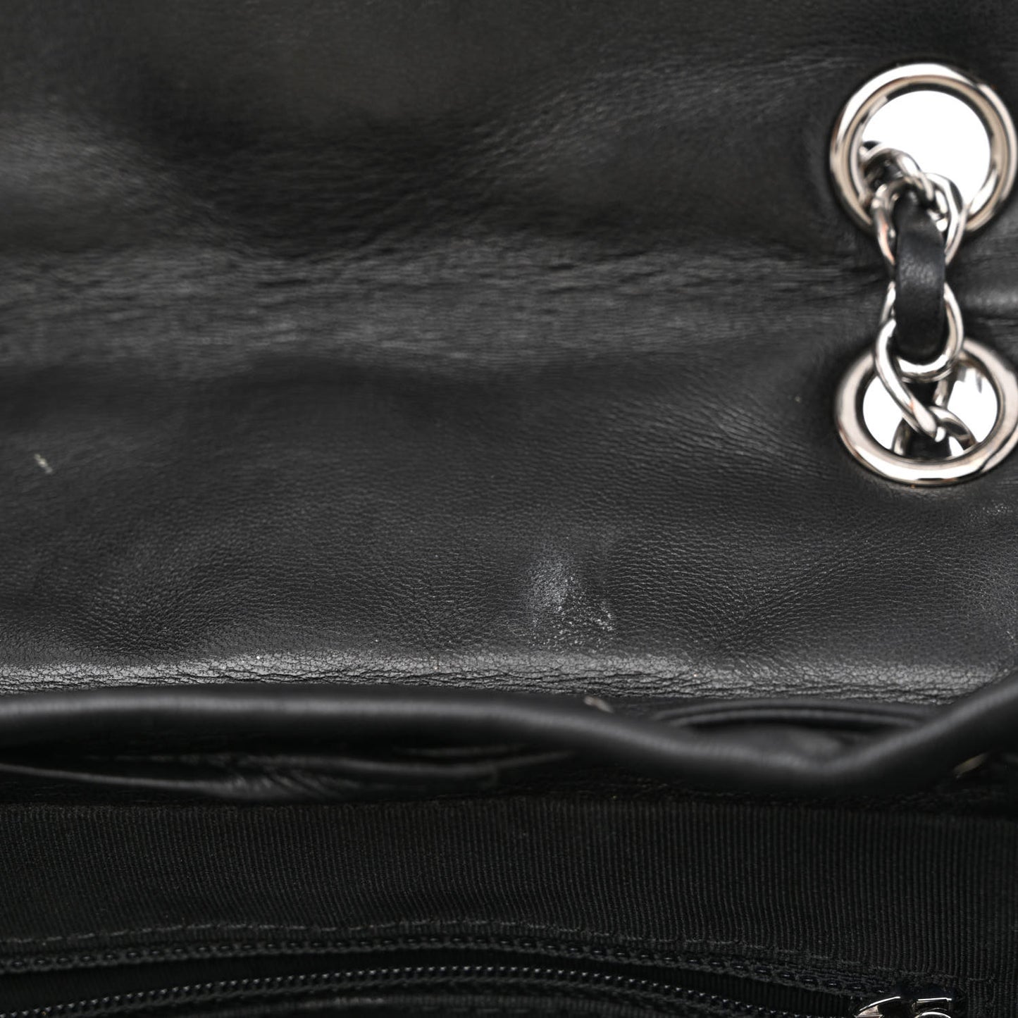 Lambskin Quilted Small Urban Spirit Backpack Black