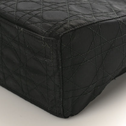 Christian Dior Nylon Cannage Large Lady Dior Black 9 of 12