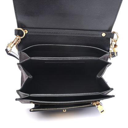 Givenchy Goatskin Suede Small GV3 Shoulder Bag Black 5 of 8