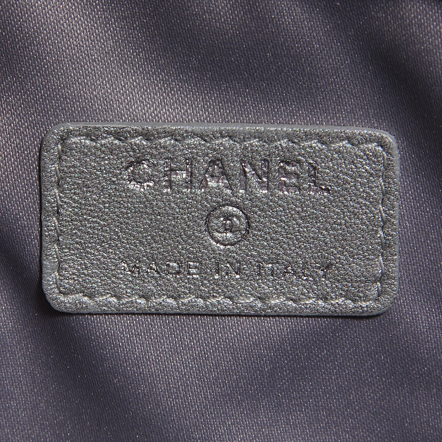 Chanel Lambskin Camellia Cosmetic Case Black 6 of 7