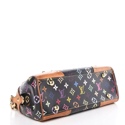 Louis Vuitton Monogram Multicolor Beverly MM Black 4 of 33