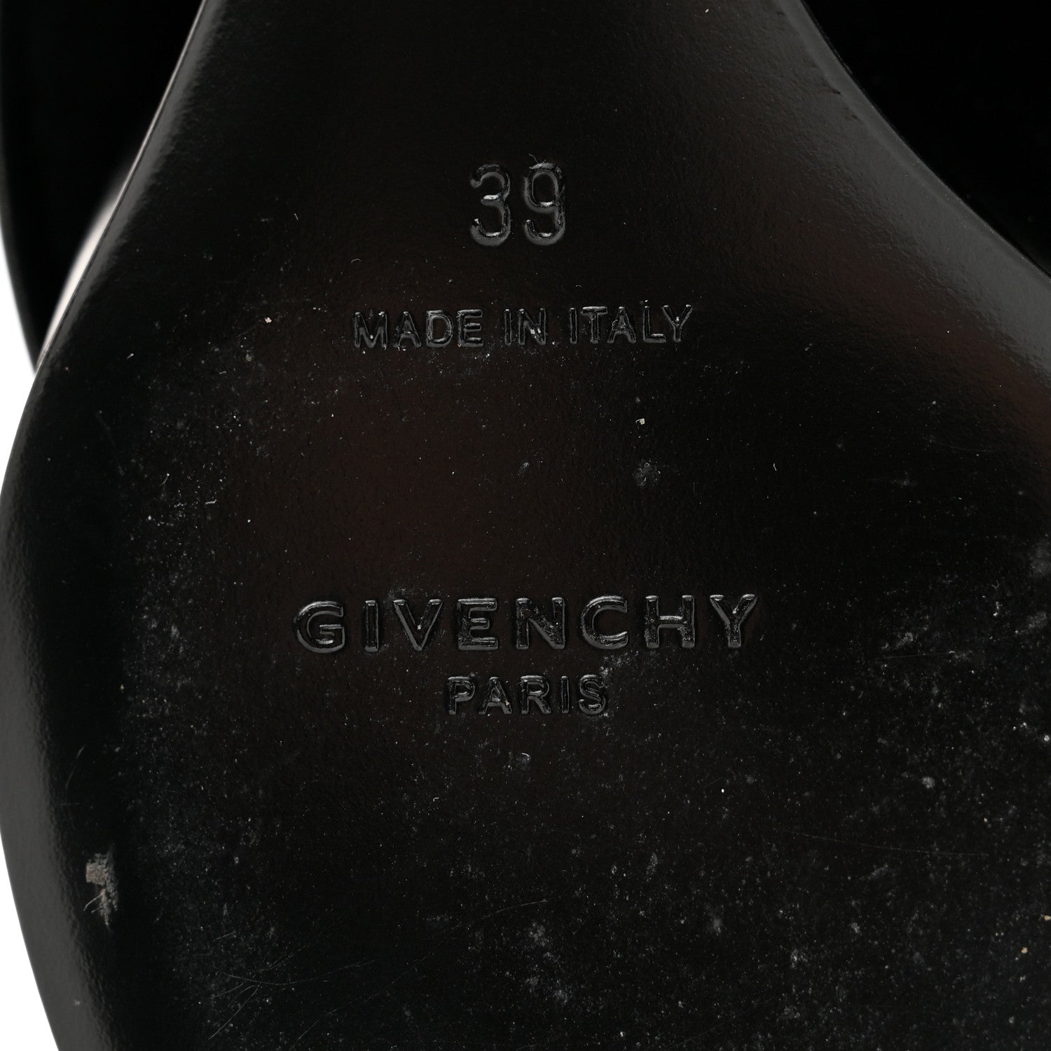 Givenchy Calfskin Shark Lock Ankle Boots 39 Black 7 of 8