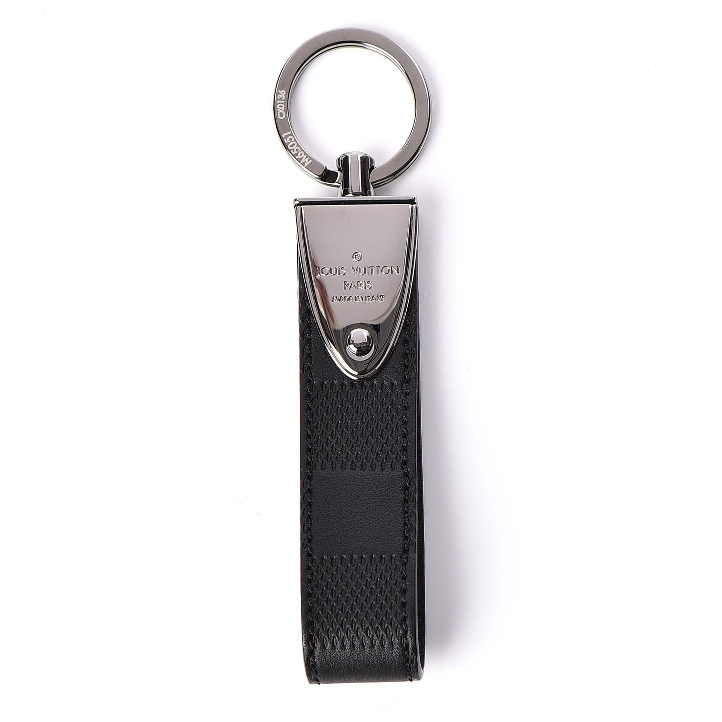 Damier Infini Dragonne LV Key Holder Onyx
