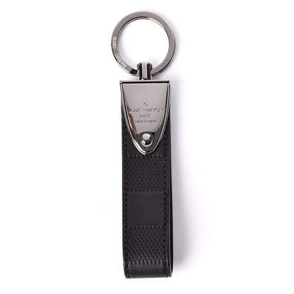 Louis Vuitton Damier Infini Dragonne LV Key Holder Onyx 1 of 5