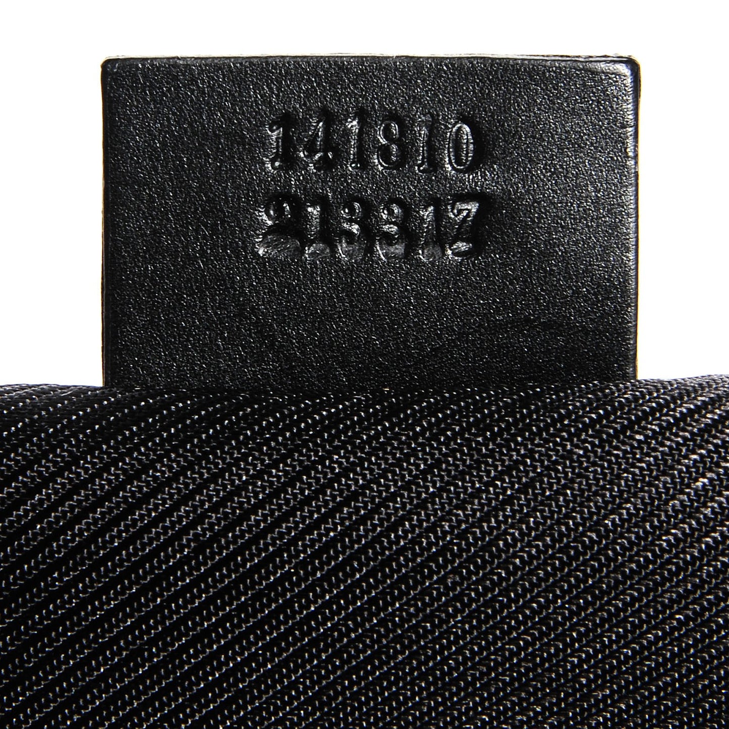Guccissima GG Cosmetic Case Black