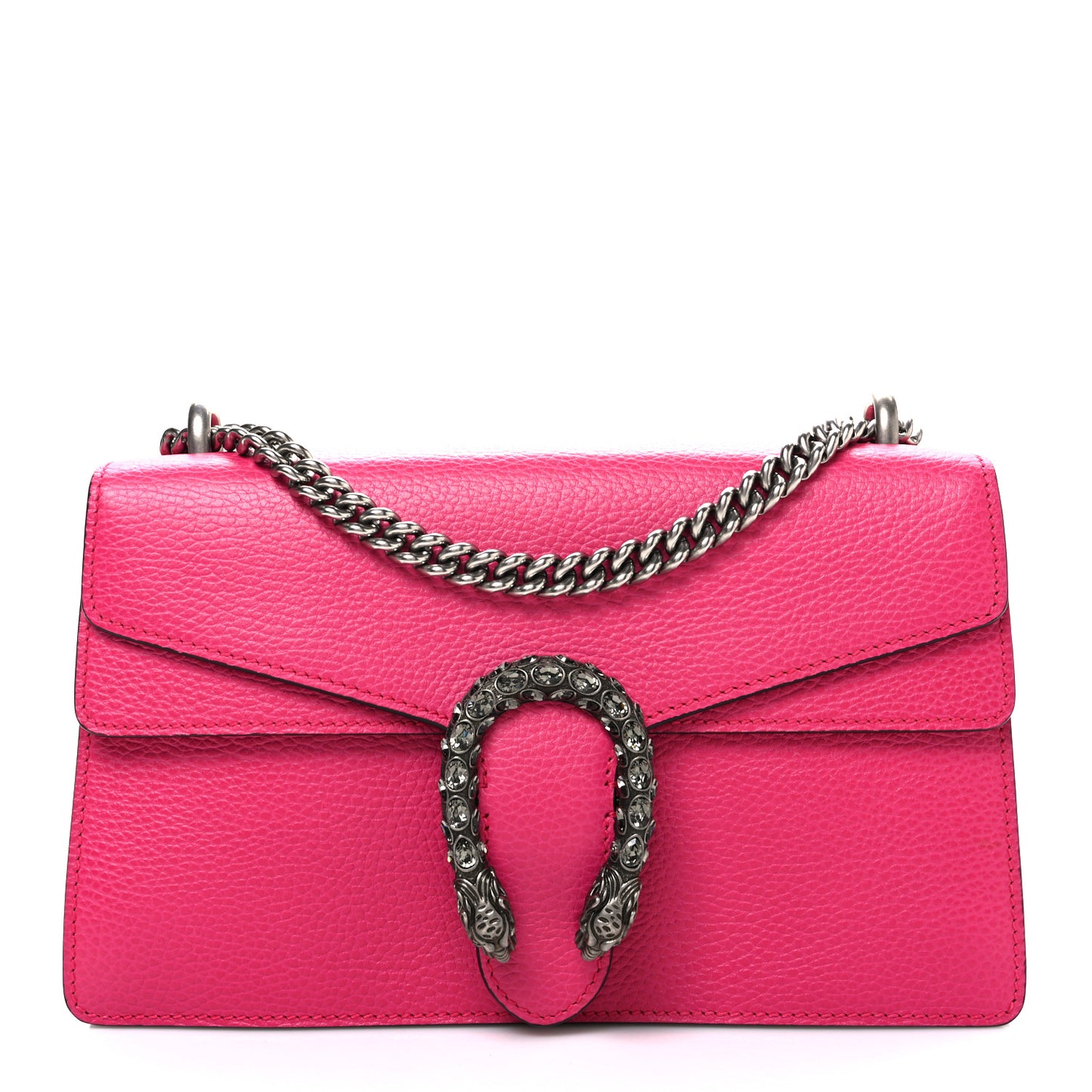 Dollar Calfskin Small Dionysus Shoulder Bag Box Pink