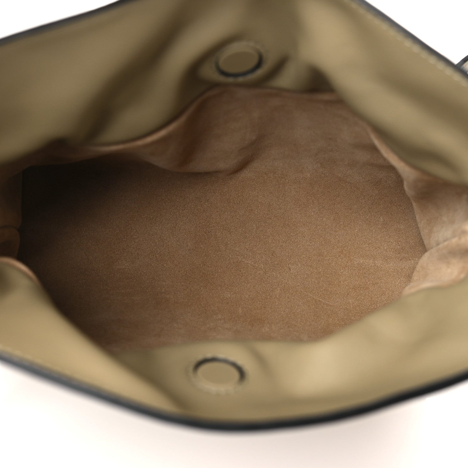 Loewe Calfskin Mini Flamenco Knot Clutch Clay Green 6 of 10