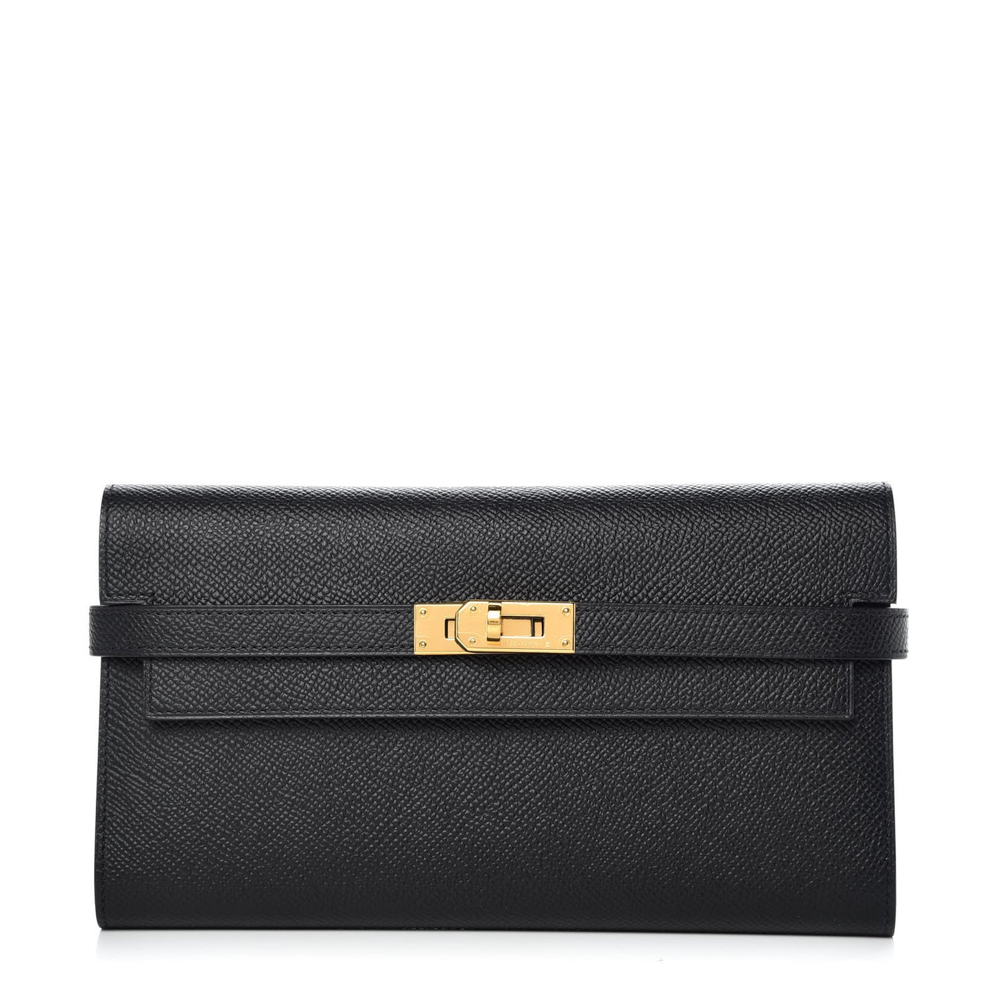 Epsom Kelly Longue Wallet Black