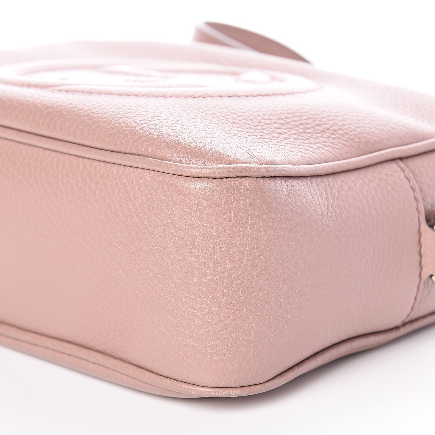 Gucci Cellarius Calfskin Small Soho Disco Bag Dark Cipria 9 of 9