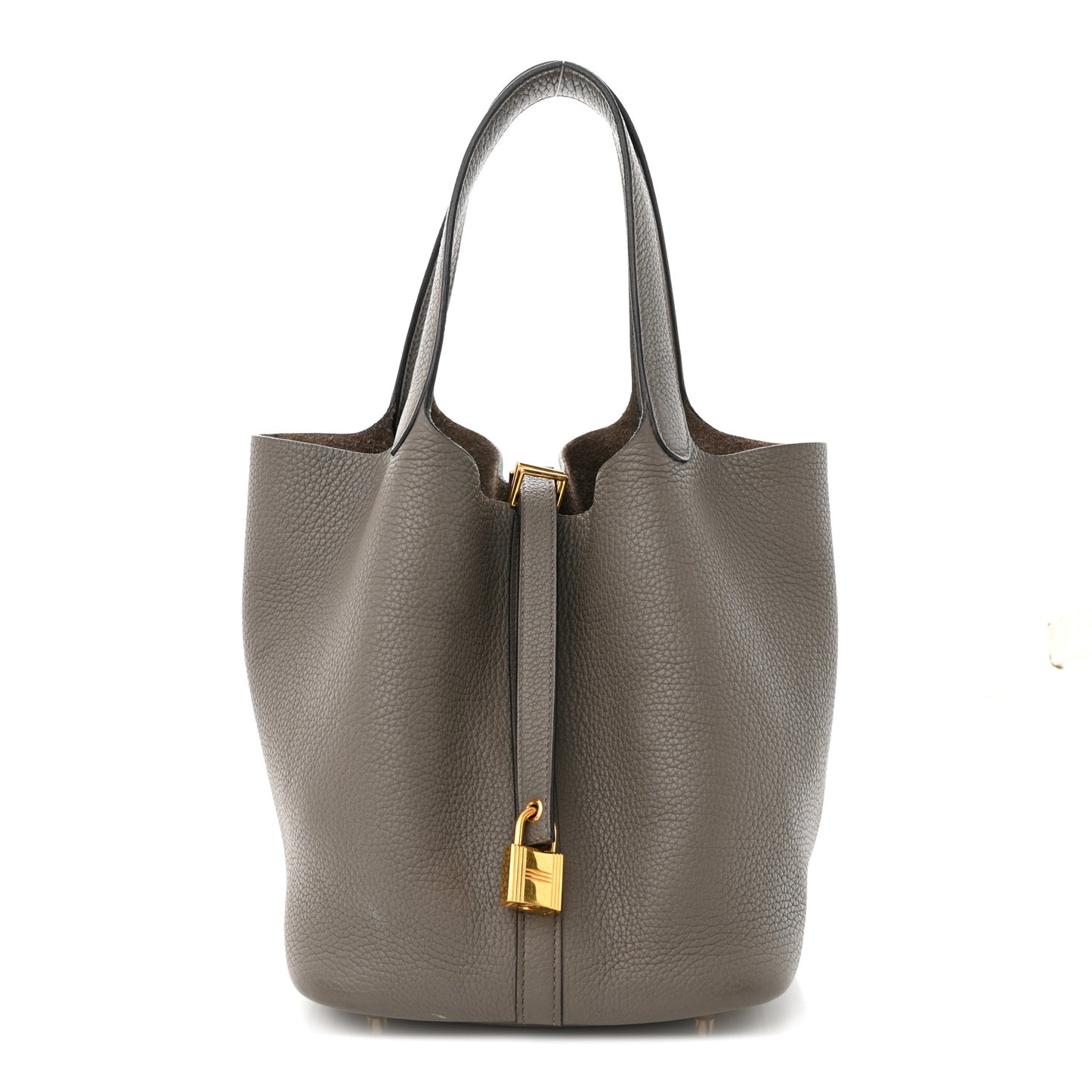 Taurillon Clemence Picotin Lock 22 MM Gris Asphalte